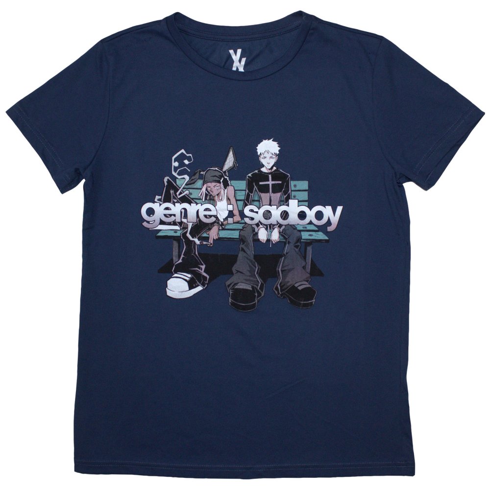 Machine Gun Kelly - Bench Dames Tshirt - Donkerblauw